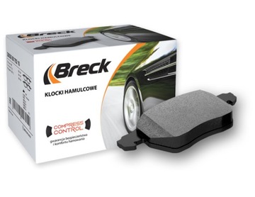 KLOCKI HAMULCOWE BRECK CITROEN C4 PRZÓD