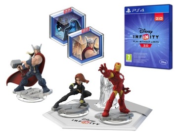 DISNEY INFINITY 2.0 STARTER PS4 ZESTAW STARTOWY PL