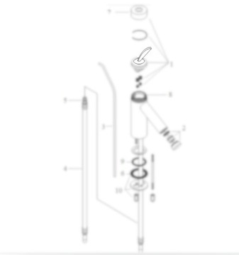 HANSGROHE Axor Starck Grip/Держатель биты 1009000