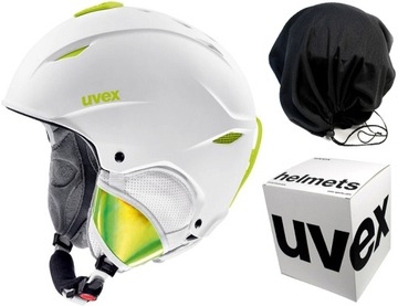 Kask narciarski UVEX PRIMO S 52-55cm white-lime