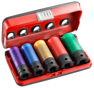 Zestaw nasadek do felg aluminiowych FACOM NSI.5LPB