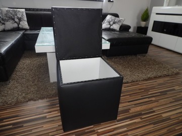 Pufy-Pufa OTWIERANA 40X40X43 lub NISKA 40x40x32 cm