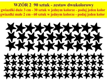 naklejki na rower kwiatki kropki gwiazdki różn wzo