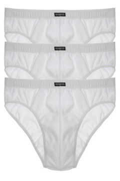 HENDERSON komfortowe SLIPY męskie 100% bawełna 1446-K121 3pak *L* biały