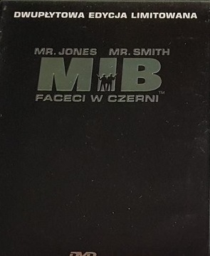 FACECI W CZERNI 2xDVD MAN IN BLACK Will Smith