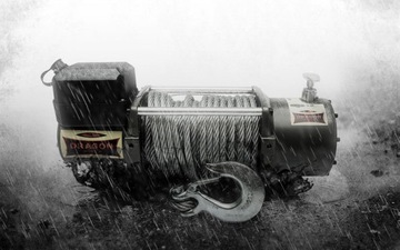 ЭЛЕКТРИЧЕСКАЯ ЛЕБЕДКА 7,2 Т / 14,4 Т СИНТЕТИЧЕСКАЯ 12 В