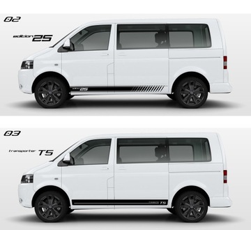 Наклейки на автомобиль VW T5 multivan Edition 25