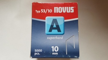 СКОБКИ NOVUS A ТИП 53 SUPER HARD 11,3х10мм 5000шт 042-0518