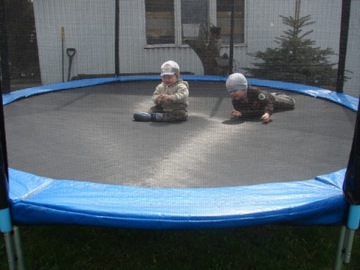 Коврик, мембрана, батут-батут 305-312 см, 10 футов, на 56 пружин.