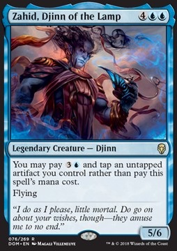 Zahid, Djinn of the Lamp - potężny stwór @@@@