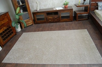 MIĘKKI DYWAN SHAGGY 100x200 cm SERENITY beż @33716