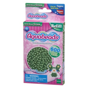Aquabeads, Zestaw Litych Koralików, Zielony