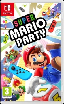 SUPER MARIO PARTY | Nintendo Switch | Kartridż | Wydanie pudełkowe