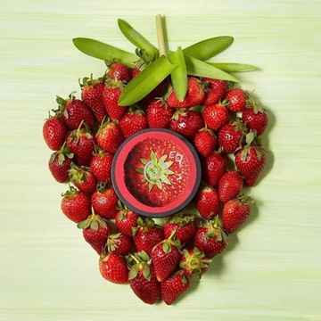 THE BODY SHOP Клубничный йогурт для тела STRAWBERRY BODY YOGURT 200 мл