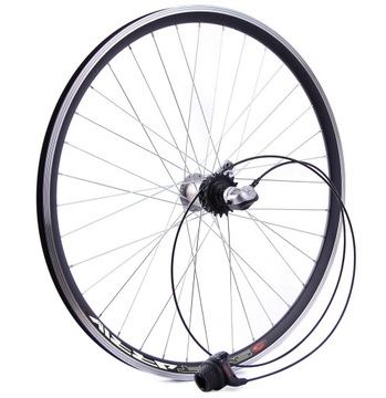 Koło 24 ALU SHIMANO NEXUS 3V BIEGI MANETKA czarne