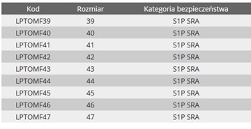 МУЖСКИЕ ЗАМШЕВЫЕ РАБОЧИЕ ОБУВИ LAHTI PRO LPTOMF 42