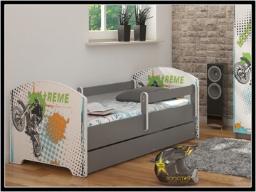 Łóżko łóżka dziecięce 160X80 BABY BOO materac PK