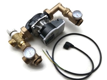 Коллектор 4 с насосной группой WILO для напольного отопления