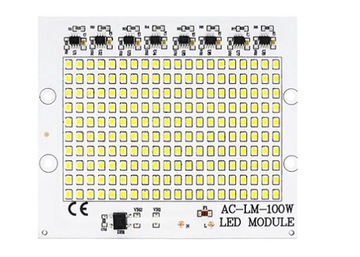 Dioda LED MODUŁ COB 100W SMD2835 ciepły biały 230V