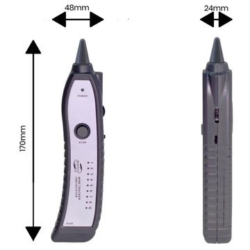SZUKACZ PAR PRZEWODÓW TESTER SIECI WIRE TRACKER