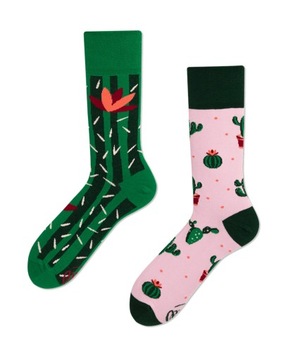 Kolorowe Skarpety MANYMORNINGS Summer Cactus 43-46