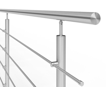 фото ориг. №2, Balustrade stainless steel, handrail 1, 5 mb, solid tube o thickness 2, 0 mm