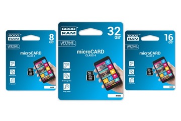 GOODRAM KARTA MICRO SD 16GB PAMIECI + ADAPTER SDHC