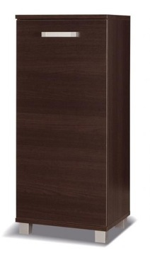 Komoda drzwi 50 cm kasztan śliwa biały sonoma X5
