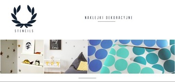 Наклейки на стену терраццо - НАБОР 1 - 504 элемента