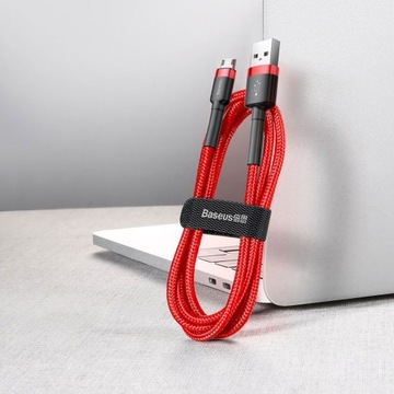 ДВУСТОРОННИЙ КАБЕЛЬ BASEUS 1,5 А, 2 м, MICRO USB QC 3