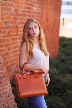 Портфель-портфель, кожаная сумка для ноутбука, большое лицо