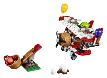 LEGO ANGRY BIRDS 75822 Атака самолета-свиньи