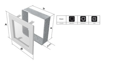 @ ВЕНТИЛЯЦИОННАЯ РЕШЕТКА КАМИНА 11х42 7 цветов