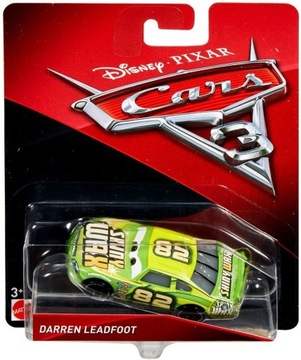 Darren Leadfoot #82 Auta 3 Mattel Disney Cars