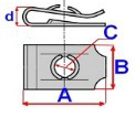 УНИВЕРСАЛЬНАЯ МОНТАЖНАЯ ПАНЕЛЬ 11x13 под винт 4,2