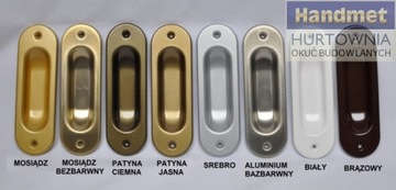 фото ориг. №6, Fasteners for sliding doors recessed 39x125mm
