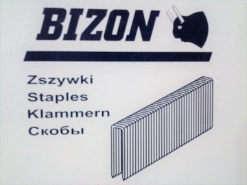 Zszywki stolarskie 92/16 Z ( 9800 szt) Bizon