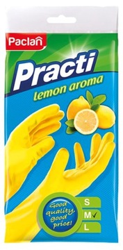 RĘKAWICE GUMOWE ZAPACHOWE ROZM. 