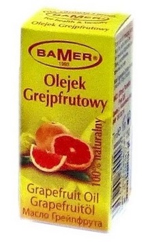 GREJPFRUTOWY 100% NATURALNY OLEJEK ETERYCZNY BAMER