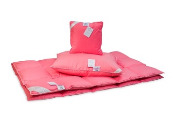 фото ориг. №10, Blanket feathers 155x200 year-round 1800g pink