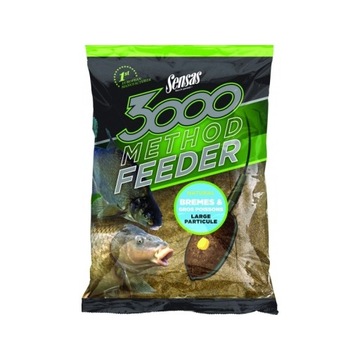 Sensas zanęta 3000 Method/Feeder Bremes 1kg Nowość