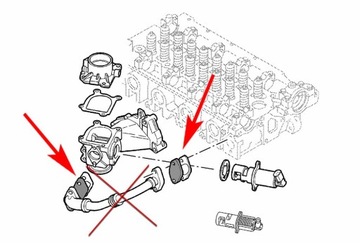 035 Заглушка EGR RENAULT 1.9 DCI OPEL 1.9 DTI комплект