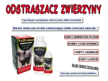 Odstraszacz na dziki koncentrat 250ml kuny sarny - Dzikie zwierzęta