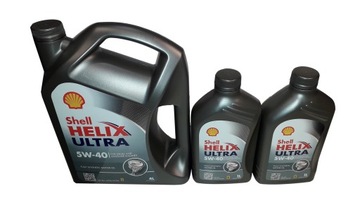 SHELL HELIX ULTRA 5W-40 МОТОРНОЕ МАСЛО 5W/40 4л