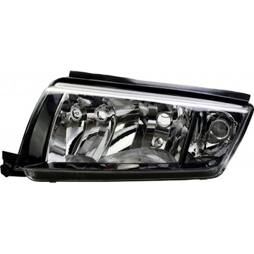 REFLEKTOR LEWY LAMPA SKODA FABIA I 00-07 H7+H3