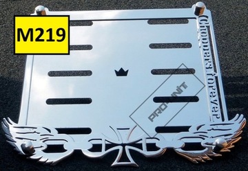 Регистрационная рамка HONDA для GOLDWING GL Inox