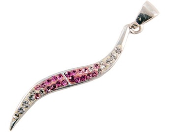 VERSIL wisior cyrkonie Swarovski SREBRO 0,925