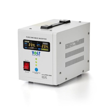 ИБП UPS VOLT POLSKA SINUS PRO 500E 12V 230V РЕЗЕРВНАЯ ПЕЧЬ