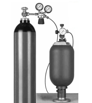 Заполнение гидроаккумуляторов азотом
