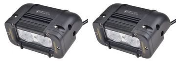 СВЕТОДИОДНЫЕ ЛАМПЫ ДАЛЬНЕГО ДЕЙСТВИЯ 2x 20Вт CREE SPOT 4x4 12/24В